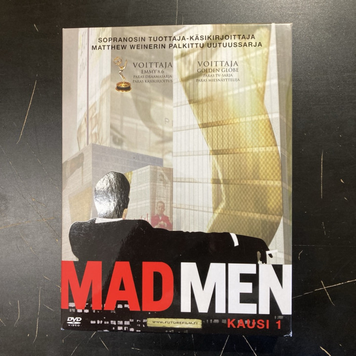 Mad Men - Kausi 1 4DVD (M-/M-) -tv-sarja-